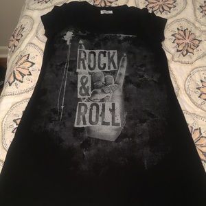 Lauren Moshi rock n roll t shirt dress